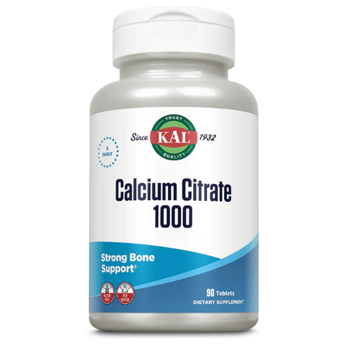 ���� �������� KAL Calcium Citrate 1000, 240 �, 1000 ��, 90 ��.