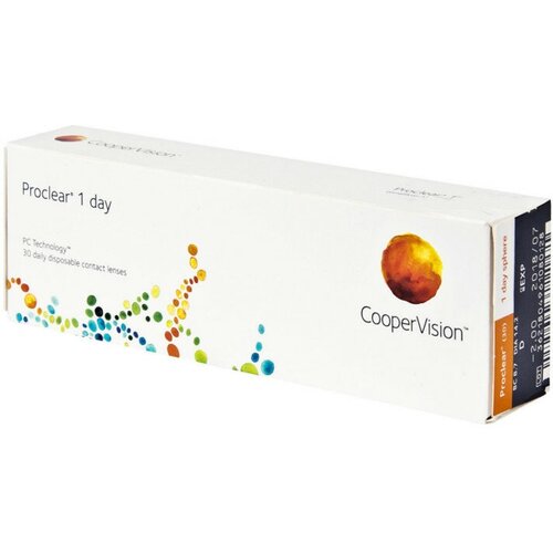     CooperVision Proclear 1 Day, 30 ., R 8,7, D -0,5, , 1 .  -     , -  