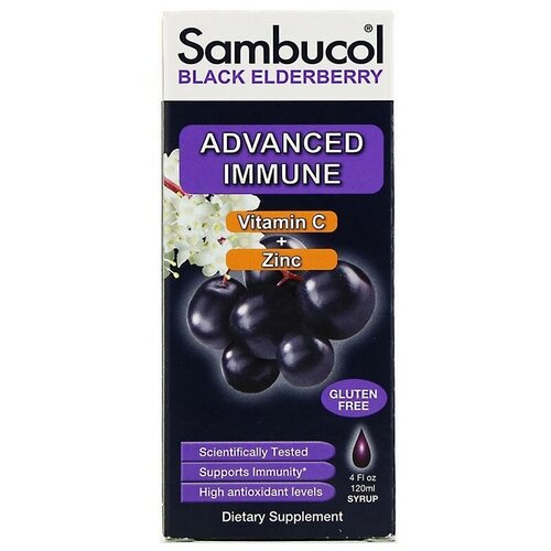    Sambucol Black Elderberry Advanced Immune, 230 , 120   -     , -  