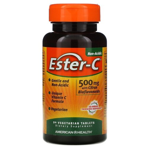    AMERICAN HEALTH Ester-C with Citrus Bioflavonoids, 100 , 500 , 90 .  -     , -  