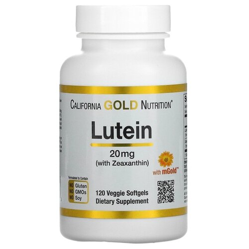    California Gold Nutrition Lutein with Zeaxanthin, 80 , 20 , 120 .  -     , -  