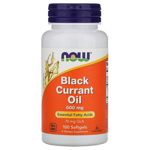    NOW Black Currant Oil 500 , 120 , 100 , 500 , 100 .  -     , -  