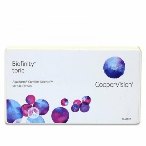     CooperVision Biofinity Toric., 3 ., R 8,7, D -3,CYL:-1,25,A:120, , 1 .  -     , -  