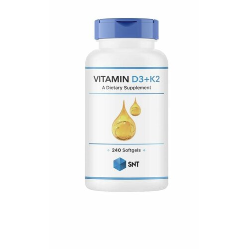 ���� ������� D3+K2 SNT Vitamin D-3 & K-2 240 ������
