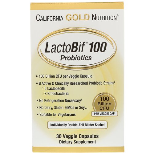   California Gold Nutrition LactoBif ., 100  , 70 , 30 ., , 1 .  -     , -  