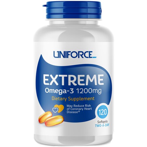   Extreme Omega-3 ., 1200 , 1.85 , 120 .  -     , -  