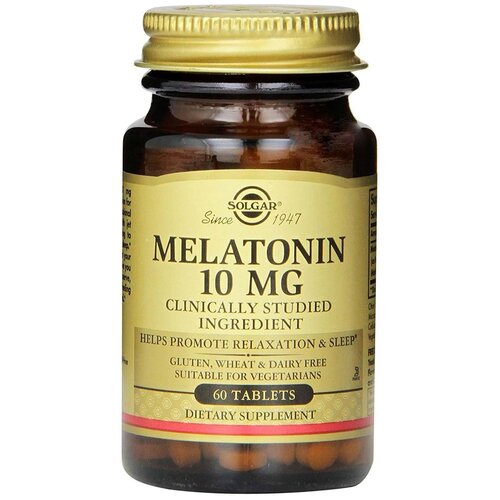    SOLGAR Melatonin 10 , 100 , 10 , 60 .  -     , -  