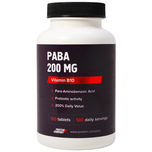 ���� ������� PROTEIN.COMPANY PABA ������������������ �������, 90 �, 250 ��, 120 ��.