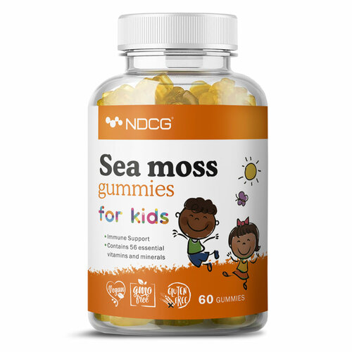 ���� ���������� ��� NDCG ���������������� �������� ��� �����, Sea moss for kids, �� ������ ���������, 60 ����������� ������, 2 ��������