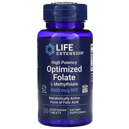    Life Extension Optimized Folate, 50 , 30 .  -     , -  