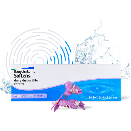     Bausch & Lomb Soflens Daily Disposable, 30 ., R 8,6, D -5,75  -     , -  