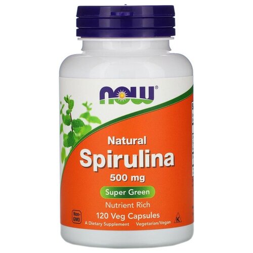    NOW Natural Spirulina, 140 , 500 , 120 .  -     , -  