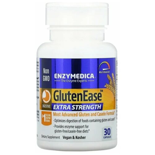 ���� Enzymedica, GlutenEase, ������� ��� ������������� ������� � ���������� ����� ��������, 30 ������