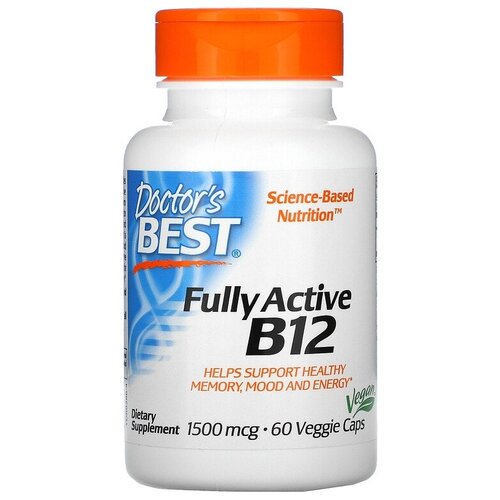    Doctor's Best Fully Active B12 ., 50 , 50 , 60 .  -     , -  