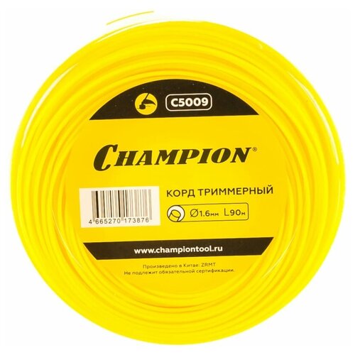     Round (1.6 ; 90 ; ) CHAMPION C5009  -     , -,   