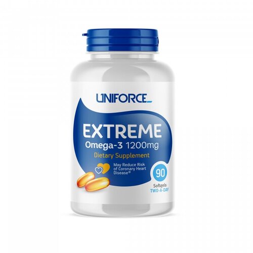   Extreme Omega-3 ., 1200 , 1.85 , 90 .  -     , -  