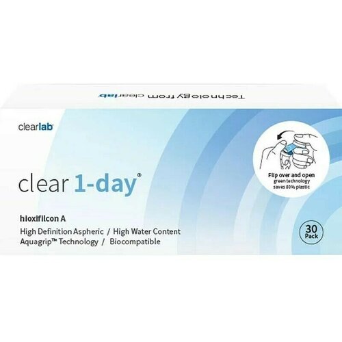     Clearlab Clear 1-day, 30 ., R 8,7, D +1, 1 .  -     , -  