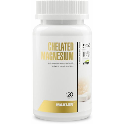 ���� MAXLER Chelated Magnesium ���., 250 ��, 166 �, 120 ��.