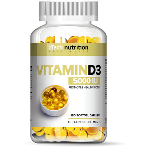���� Vitamin D3 ����. ����., 5000 ��, 180 ��.