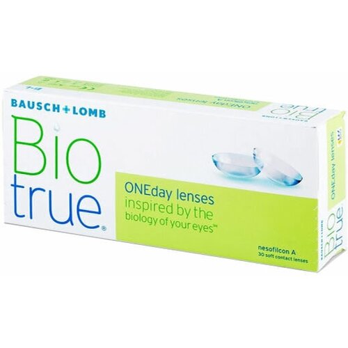     Bausch & Lomb Biotrue ONEday, 30 ., R 8,6, D -9, 1 .  -     , -  