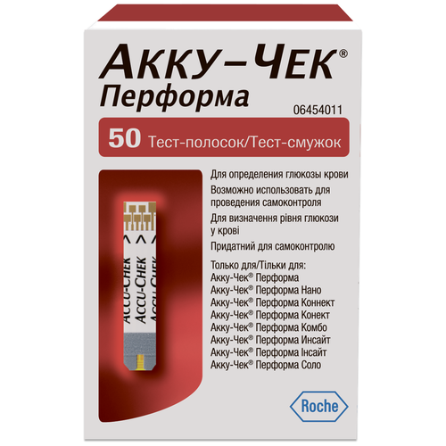���� Accu-Chek ����-������� Performa, 50 ��.