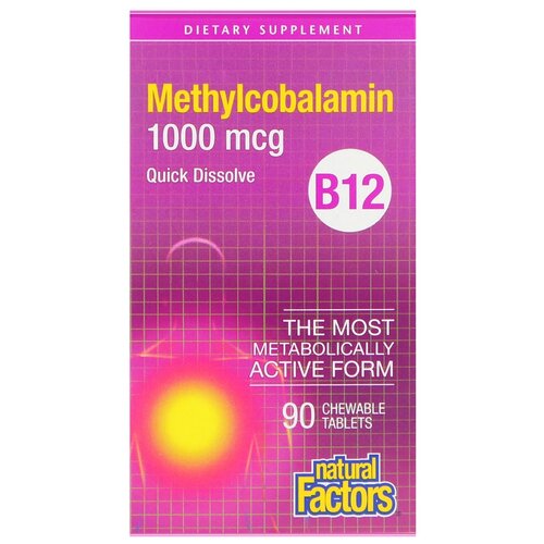 ���� Methylcobalamin B12, 1000 ���, 80 �, 90 ��., 1 ��.