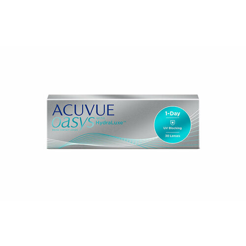 ���� ����������� ���������� ����� ACUVUE OASYS 1-Day with HydraLuxe, 30 ��., R 8,5, D +4,75, 1 ��.