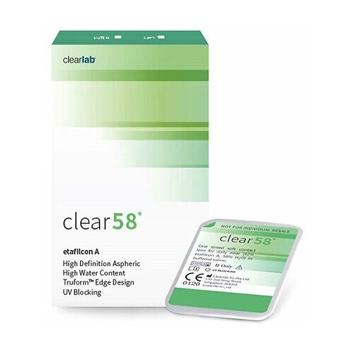     Clearlab Clear 58, 14 , 6 ., R 8,7, D -2, , 1 .  -     , -  