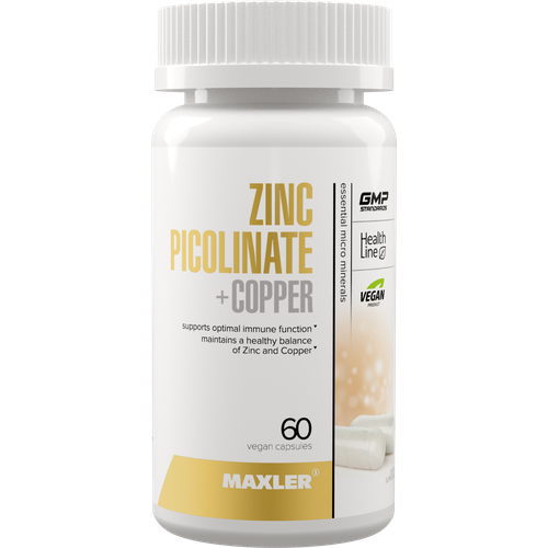 ���� MAXLER Zinc Picolinate + Copper ����., 101 �, 60 ��.