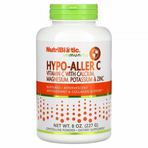 ���� NutriBiotic, Immunity, Hypo-Aller C, ������� C � ��������, �������, ������ � ������, 227 � (8 �����)