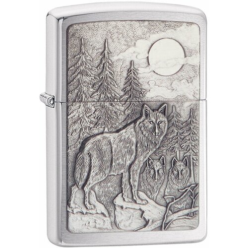   Zippo 20855  Brushed Chrome