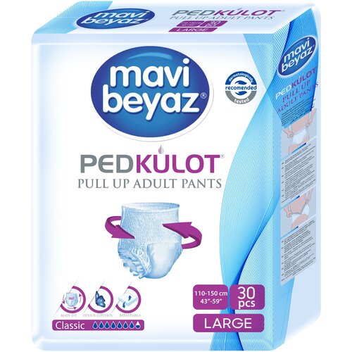  MAVI BEYAZ -   - L 110-150/30.