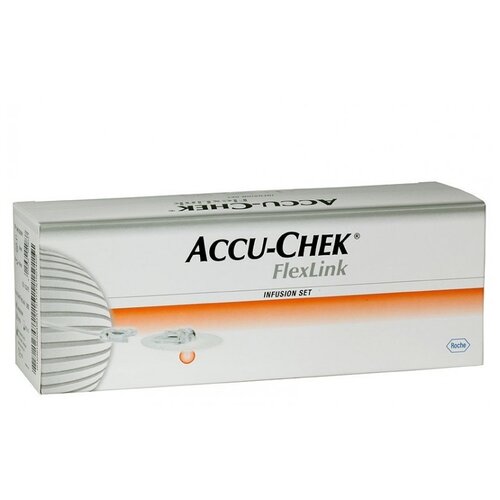   Accu-Chek   Flex Link ( 60 ), 22G, 8 , 10 .  -     , -  