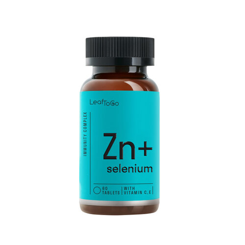 ���� LeafToGo Zinc + Selenium, ���., 60 ��.