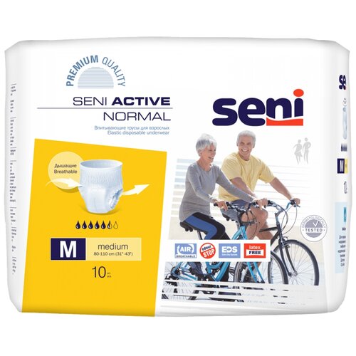    -     Seni ACTIVE NORMAL medium ( 80-110 ), 10 .  -     , -  