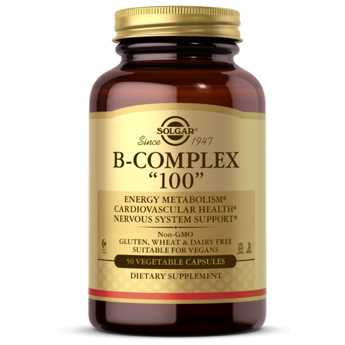    SOLGAR B-Complex 100, 50 .  -     , -  