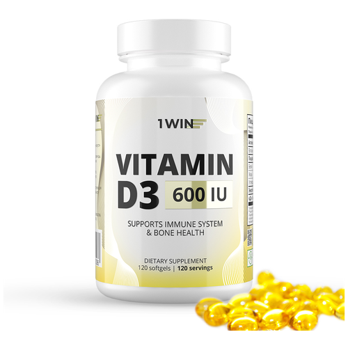   Vitamin D3, 600   -     , -  