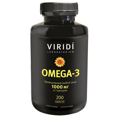   VIRIDI Laboratorium -3, 200  (   1000 .  ,    Omega-3)  -     , -  