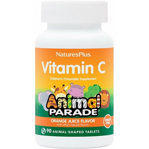   NaturesPlus Animal Parade, vitamin C 90 tab/            1550 90  -     , -  