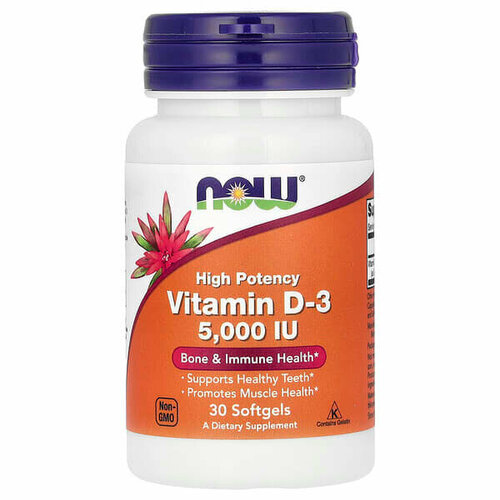   Now Foods,  D3, , 125  (5000 ), 30    -     , -  