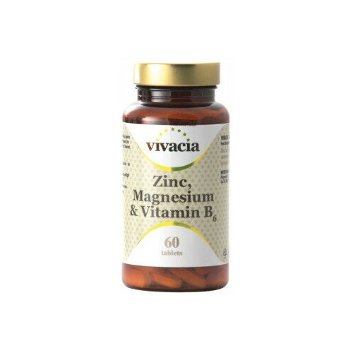       , ,  B6 Vivacia   zinc, magnesium & vitamin b6 60   -     , -  