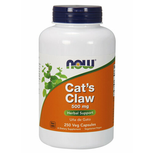   Cat's Claw 500 mg NOW (250  )  -     , -  