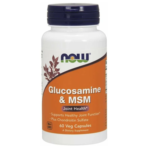    NOW Glucosamine & MSM, 100 , 100 , 60 .  -     , -  