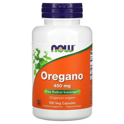 ���� ������� NOW Oregano 450 ��, 110 �, 100 ��.