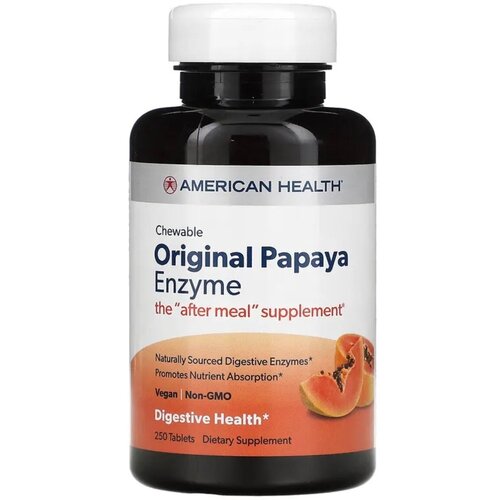   American Health, Papaya Enzyme,    , 250   -     , -  