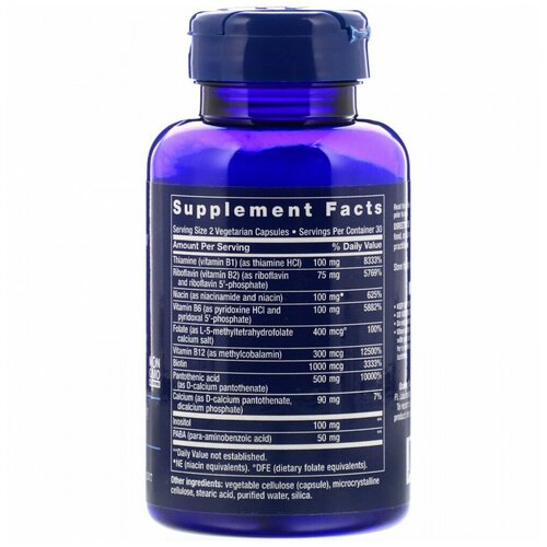    Life Extension BioActive Complete B-Complex 60   -     , -  