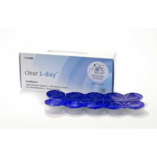     Clearlab Clear 1-day, 30 ., R 8,7, D -3,5, , 1 .  -     , -  