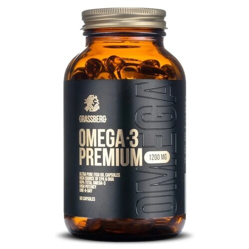   Grassberg Omega 3 Premium ., 1200 , 1.85 , 90 .  -     , -  