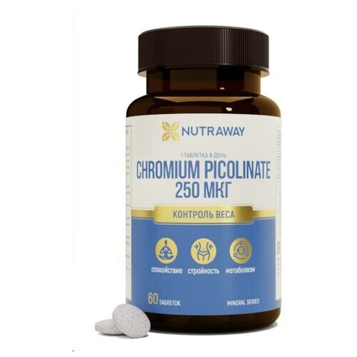      CHROMIUM PICOLINATE ( ) NUTRAWAY 60   -     , -  