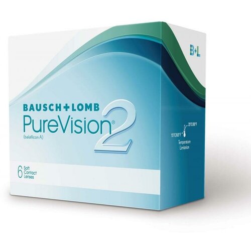     Bausch & Lomb PureVision 2 HD., 6 ., R 8,6, D 0  -     , -  